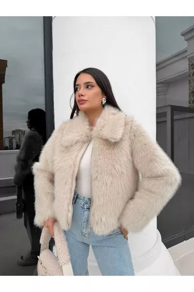 تفاصيل سحاب مع فرو مستورد