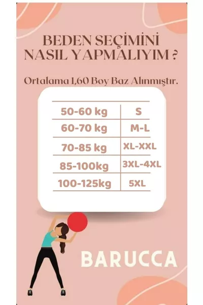 Sıkılaşma Sağlayan Yüksek Bel Agraflı / Kopçalı Tayt