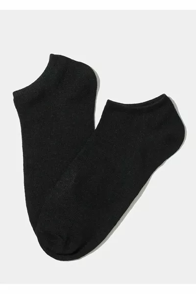 8 Paar Schwarze Sneakersocken Wirtschaftspaket Unisex Kurze Sportsocken