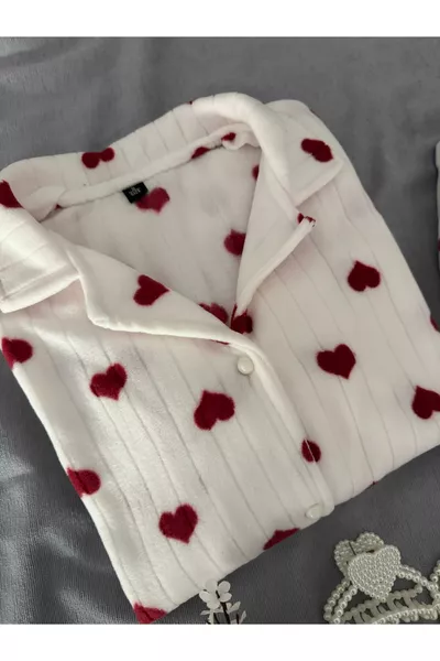 Ma Valantine Winter Thermal Fleece Pajama Set