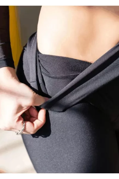 Kışlık Termal Içi Polarlı Kalın Kadn Ispanyol Paça Dalgıç Kumaş Yüksek Bel Toparlayıcı Tayt Pantolon