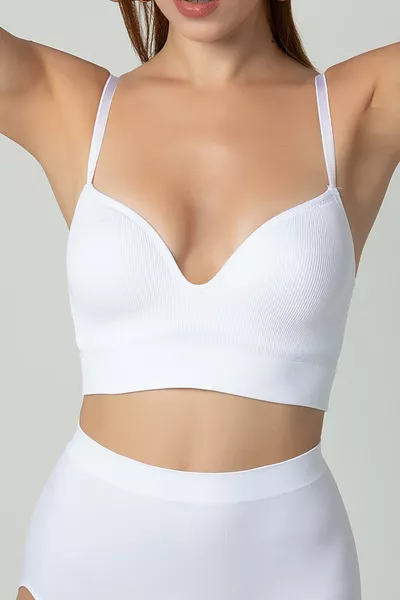 Seamless Covered Bra
