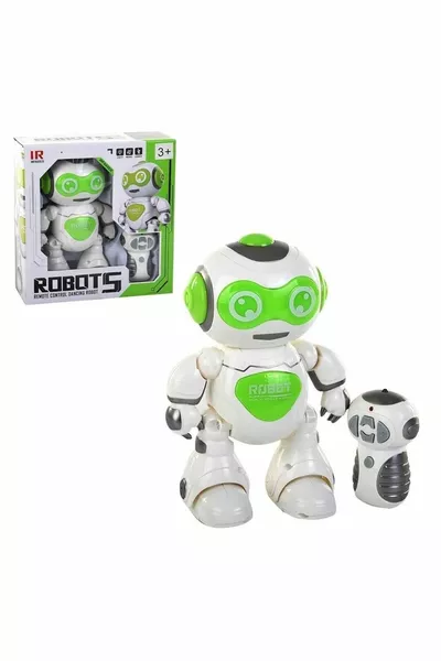 Edelca Store Canem Giocattolo Robot Verde Che Balla Telecomandato 5