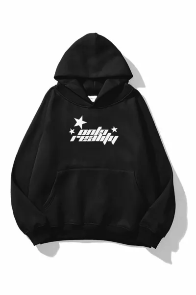Unisex Onto Reality Sweatshirt Siyah