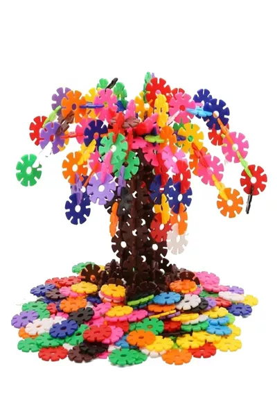 Creative Discs Part Stem Training Compatible Locking Discs Educational Toy Set Vacuum Molecule