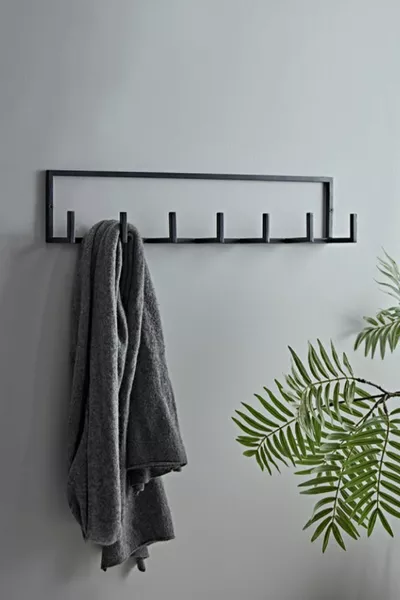 علاقة حائط حديدية زخرفية - شماعة معدنية - شماعة ملابس