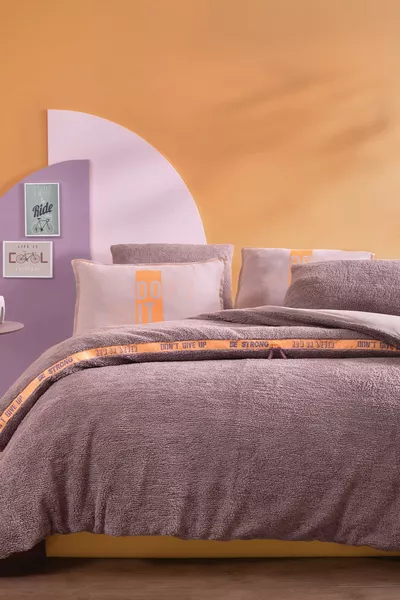 Coverme Quit Single Blanket Duvet Cover Set - Lilac