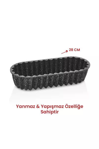 Хелегра Чугунен Черен Комплект от 3 Форми за Кейк