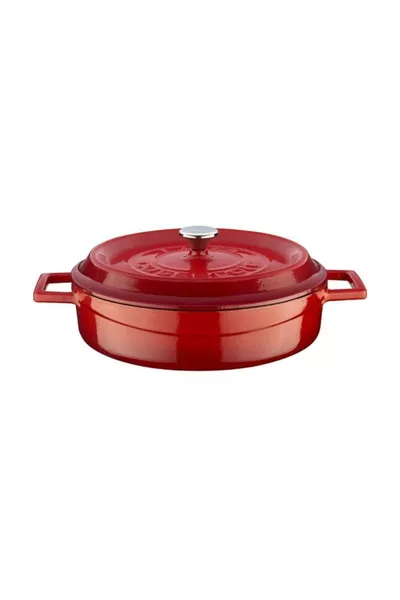Casserole large Trendy en fonte  cm rouge Lv Y   
