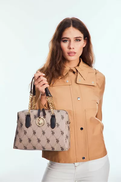 حقيبة كتف نسائية بلون بني فاتح-بني Vızon-kahve موديل  حصريًا على الإنترنت