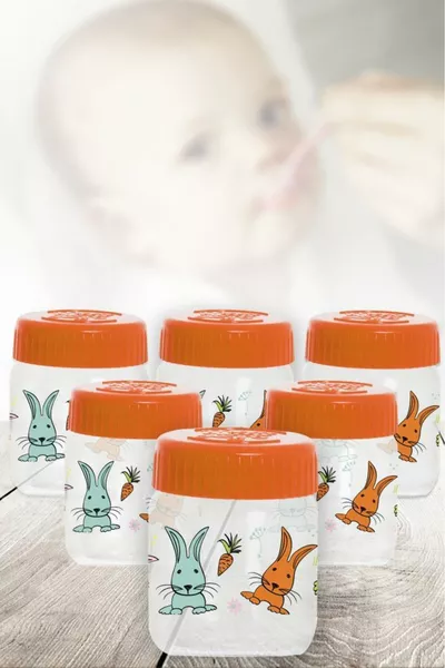 Bocal pour bébé à motif hexagonal  ml