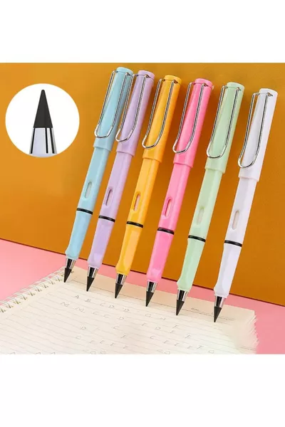 Penna Infinita Senza Fine Vera Penna a Sfera Senza Inchiostro Matita Schizzo Disegno Coloritura