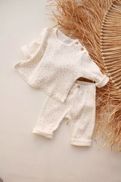 Colorful Baby Top and Bottom Set