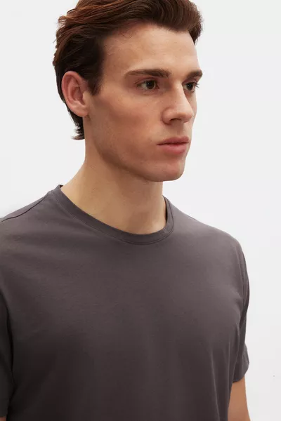 Ds Damat Comfort Антрацитовая футболка % хлопок