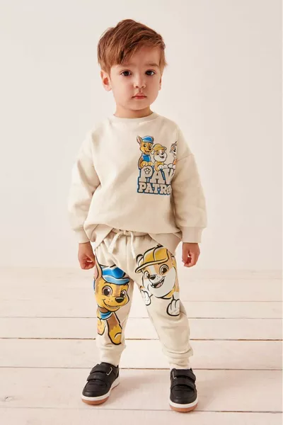 Paw Patrol Baskılı Unisex Çocuk Giyim Takım