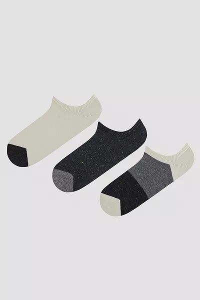 جوارب رياضية رجالية بثلاثة أزواج ونقطة