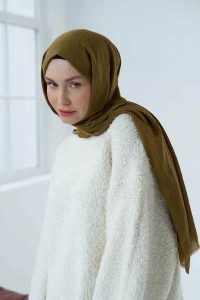 Шарф Neo Pamuk, тёмный бронзовый