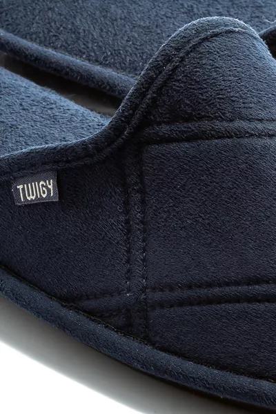 Slice Men's Home Slippers Navy Blue /