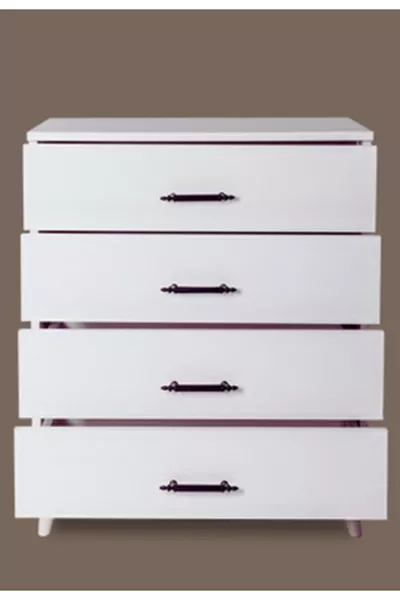 دولاب به أربع أدراج جاهز للتسليم