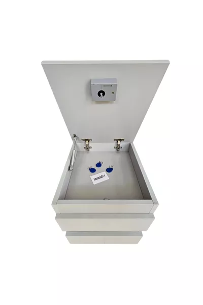 COMÒ CON SERRATURA ELETTRONICA RFID E SCOMPARTIMENTI SEGRETI