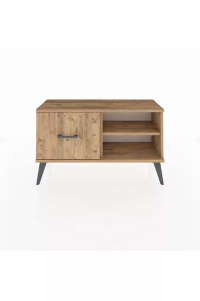Arges Dresser Single Shelf Single Drawer Pine-Pine