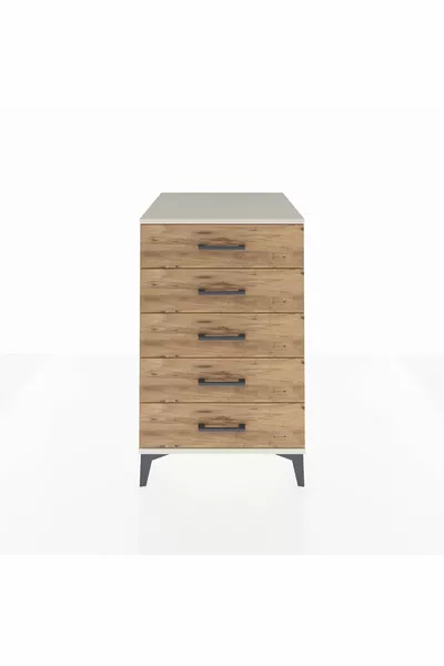 Kronos Komodin 5 Çekmeceli  Aytaşı-Çam