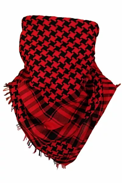 Red Ethnic Authentic Shemagh Large Size cm*cm