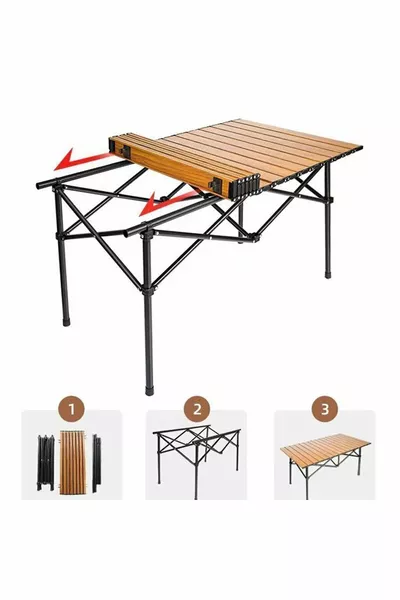 Aluminium-Campingtisch XXL – Klappbar