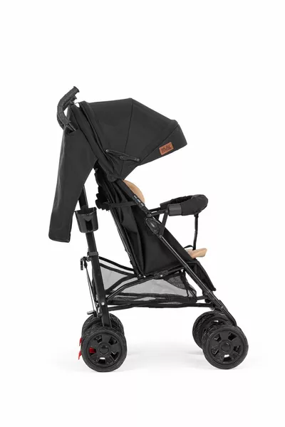 عربة أطفال قابلة للاستلقاء بالكامل Sweet Baston (أسود)