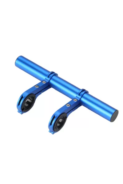 Blauwe  cm Fiets- en Scooterstuur Accessoire Verlengstuk (STUURVERLENGER STAAL)