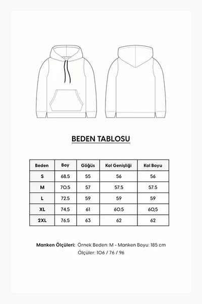 Fiyonk Baskılı Siyah Dik Yaka Yarım Fermuarlı Sweatshirt