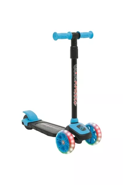 Самокат Cool Wheels с подсветкой, регулируемый рост, светящиеся колеса LED