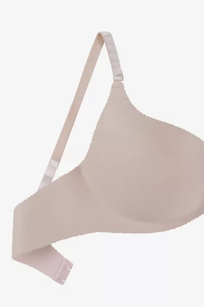 حمالة صدر نسائية سلسة - بدون خياطة بتقنية القص بالليزر ورفع الصدر بلون الجلد