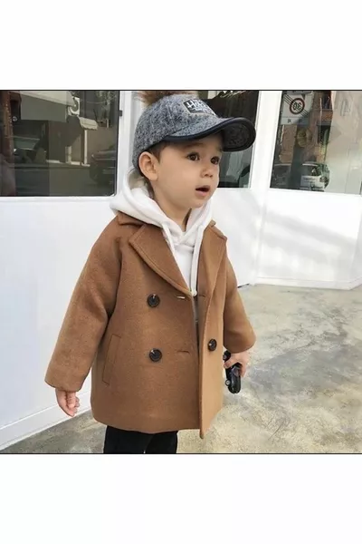 Cappotto in lana per bambini & neonati