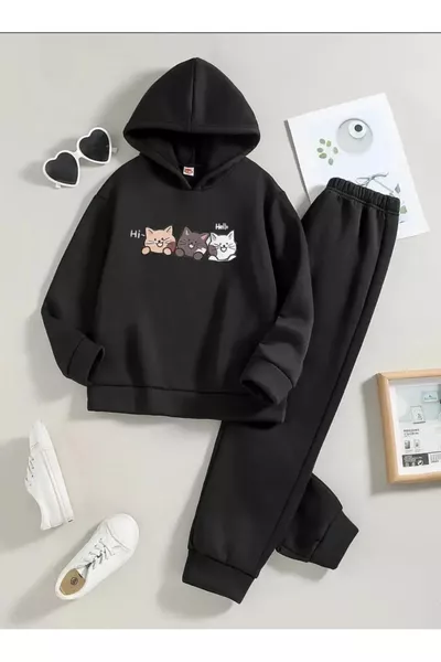 Ensemble de survêtement pour garçons/filles avec motif