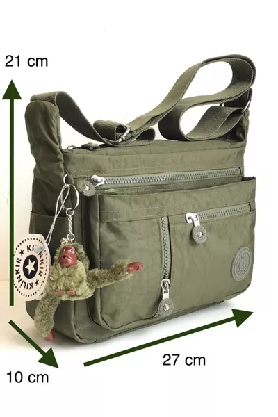 Сумка-почтальон Kılinkır с множеством карманов, через плечо, из водоотталкивающей ткани
