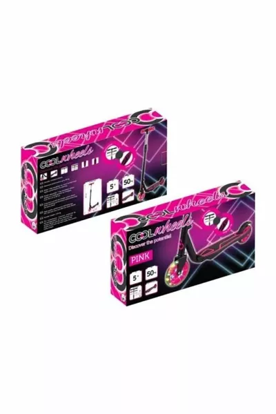 Cool Wheels Light-Up 2-Wheel Scooter - Pink