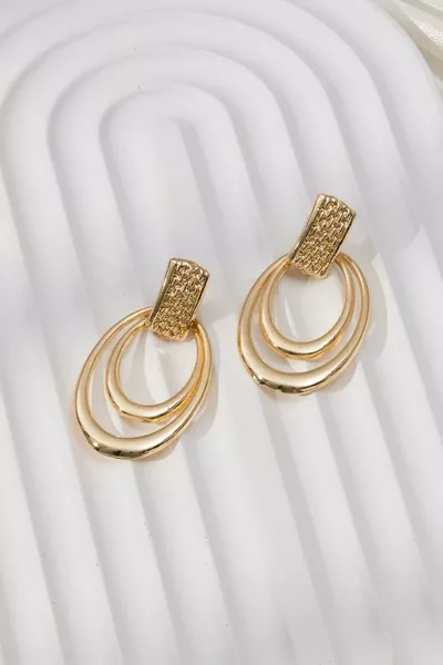 Women's Dangling Vintage Hoop Earrings