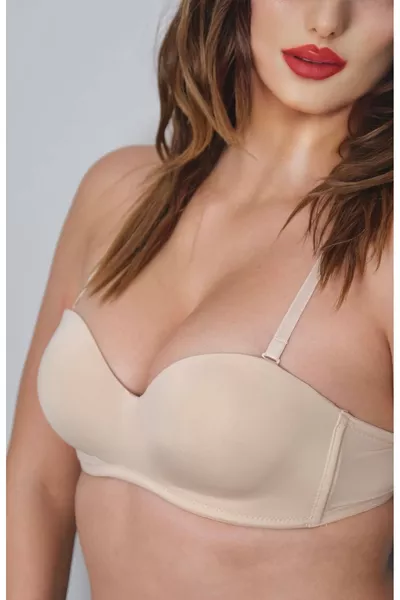 Nude Color Shaping Non-Padded Underwire Lotus Bra