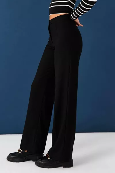 High Waist Wide Leg Pants 