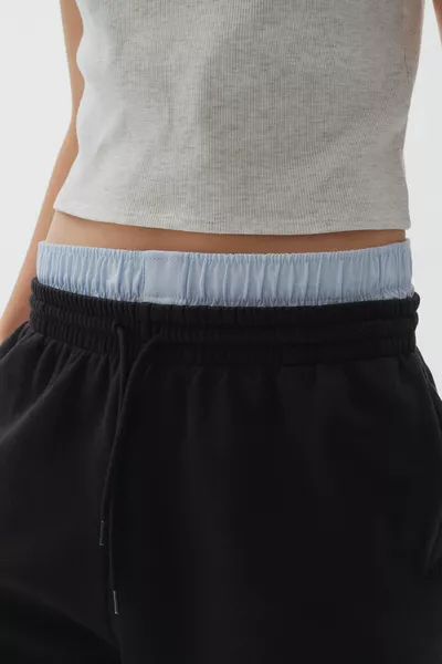 Hohe Taillen-Jogginghose