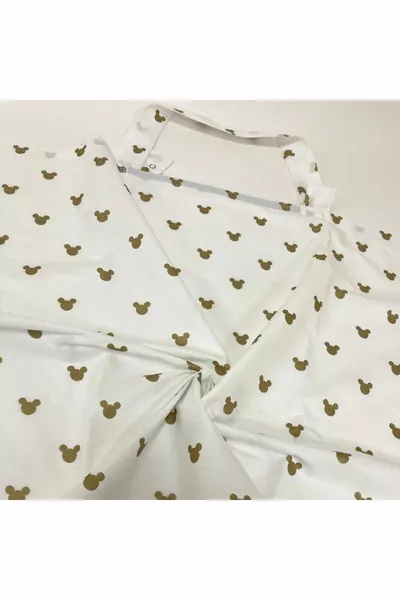 Gold Glitter Patterned Nursing Apron