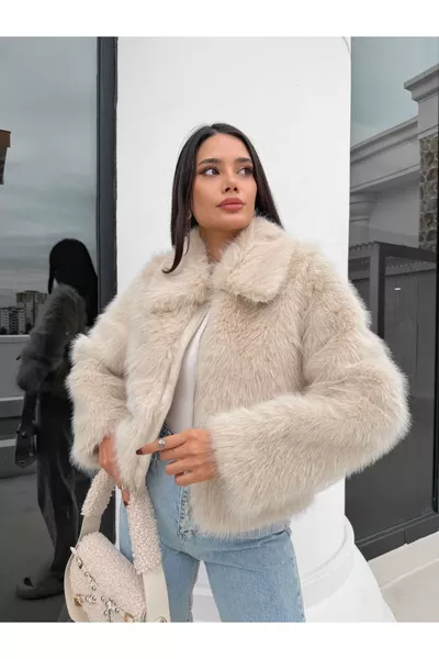 تفاصيل سحاب مع فرو مستورد