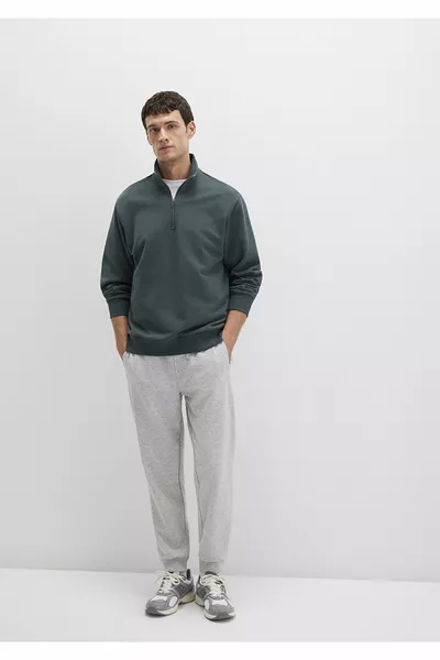 سروال رياضي رمادي 