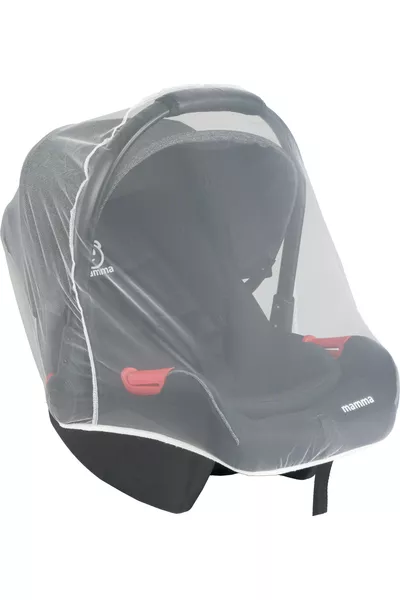 عربة أطفال فاخرة مع وسادة، كرسي سيارة للأطفال، حامل أطفال، وسقف شبكي