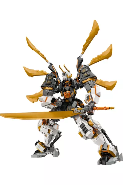 ® NINJAGO® Титаничният дракон робот на Коул + Креативен комплект за строене на играчки (част)