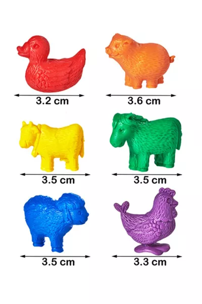 التعليم حيوانات المزرعة العدادات