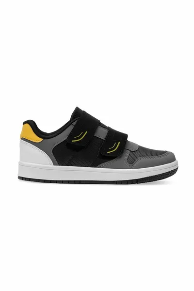 حذاء رياضي يومي للجنسين بقاع مرن وإغلاق لاصق، مريح، قابل للتنفس وأرغونومي