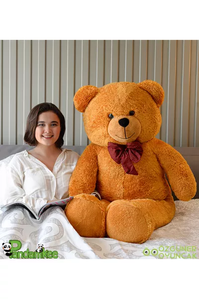 دب محشو ضخم  هدية دب (% محلي) بني
