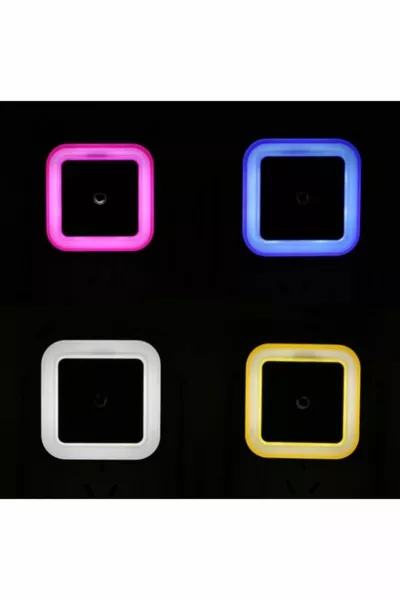 Современный мини-светильник с сенсором, светодиодный ночник, розовый